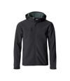 Clique Mens Soft Shell Jacket (Black)