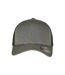 Casquette Trucker Motif/style 1 Panneau Olive Noir Flexfit-1