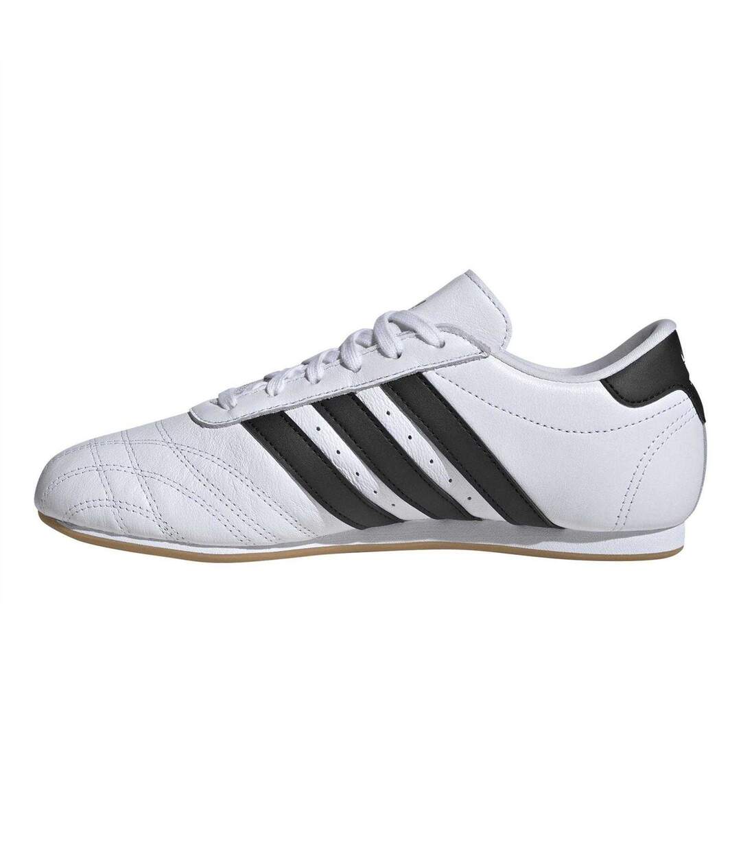 Baskets Taekwondo Femme Blanc Noir Adidas-3