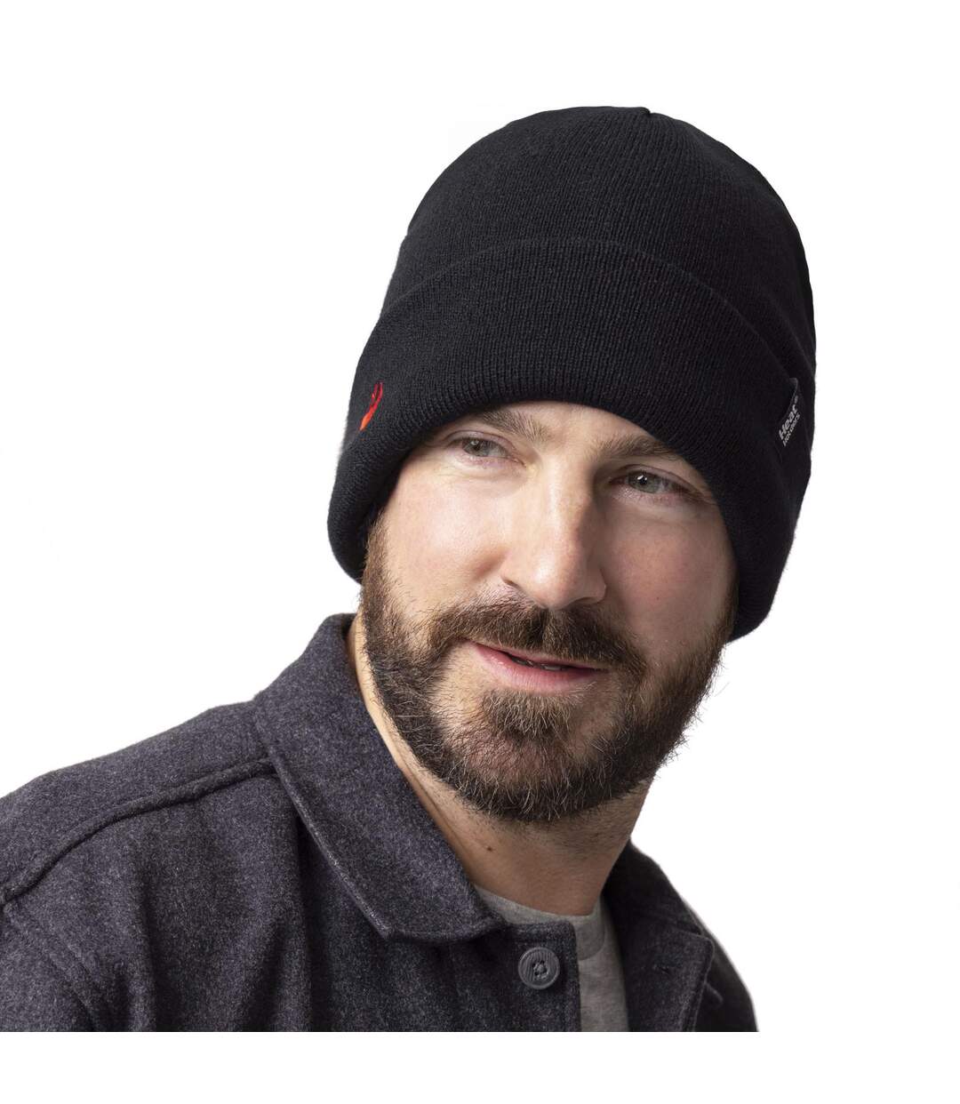 Mens Star Wars Black Thermal Beanie Hat for Winter-5