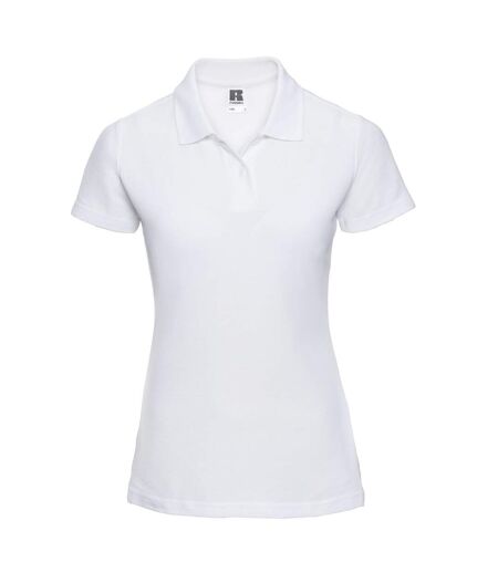 Polo classic femme blanc Russell