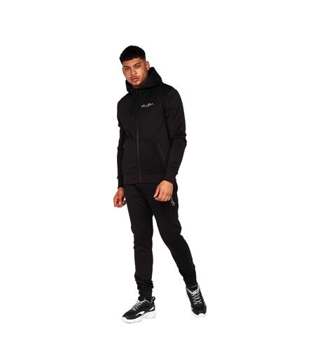Mens Agosto Tracksuit Black Born Rich