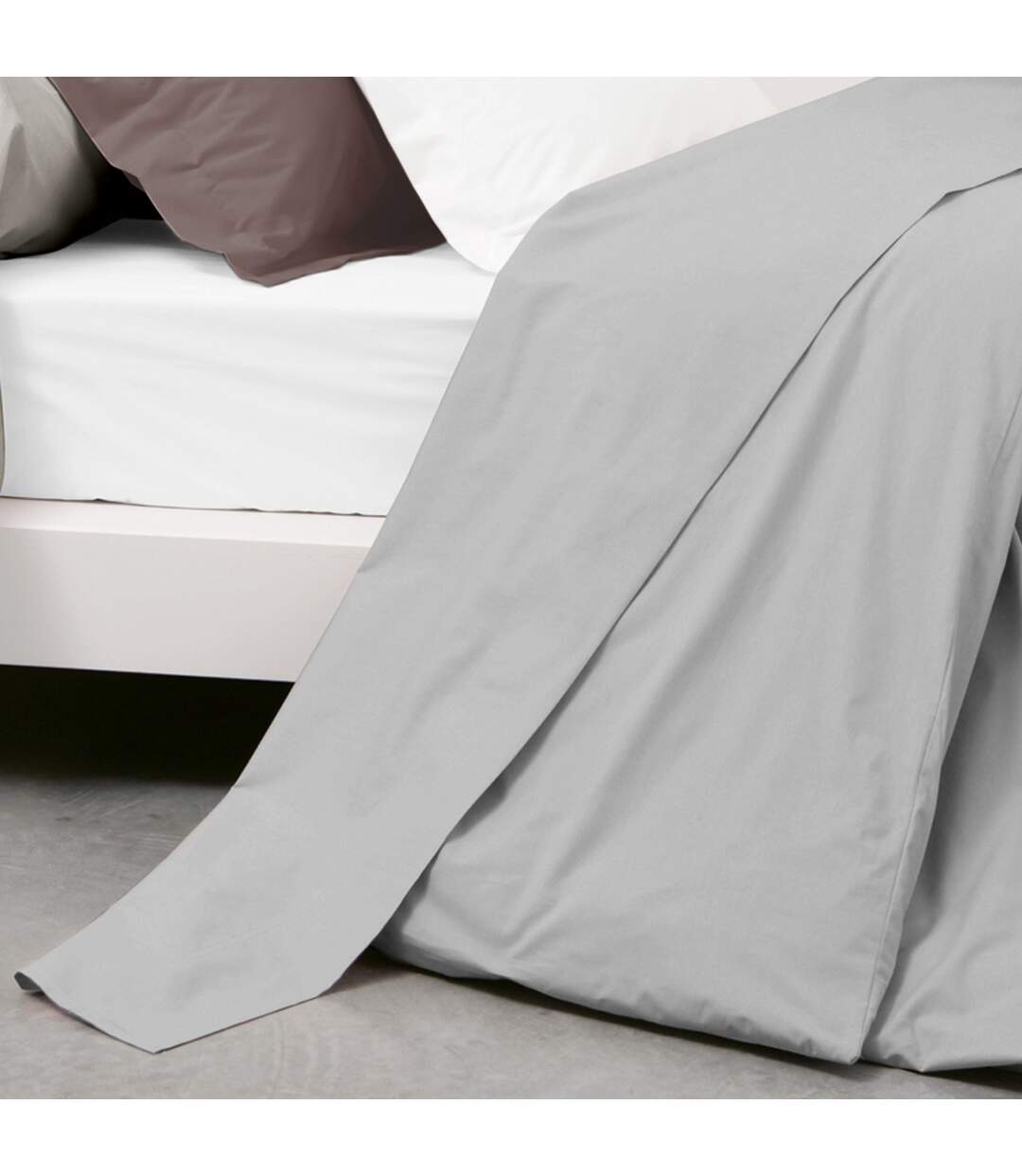 Drap plat uni coton ALTO-3