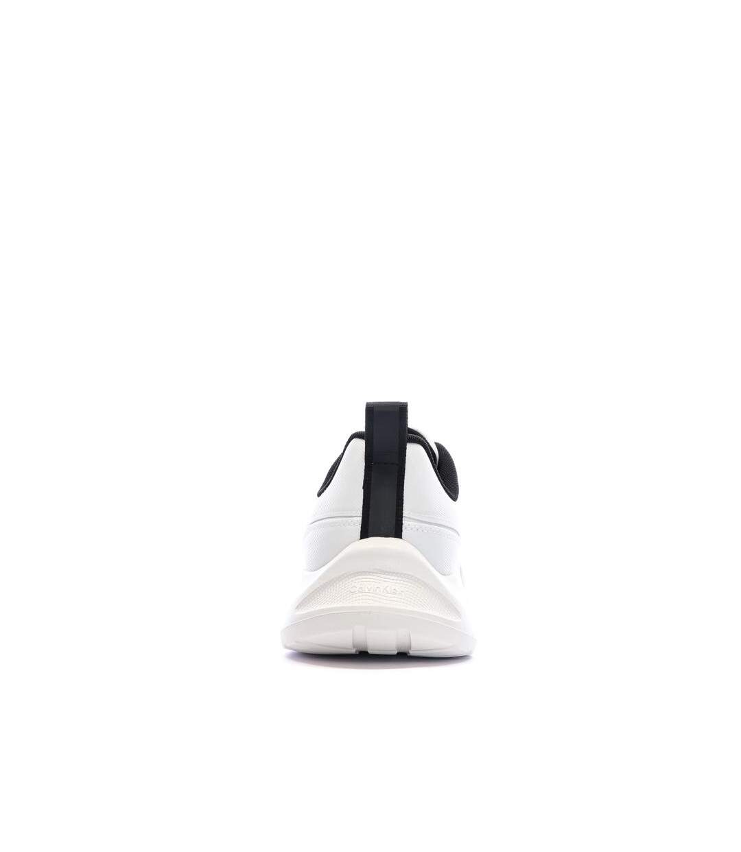 Baskets blanches homme calvin klein jeans light eva-3