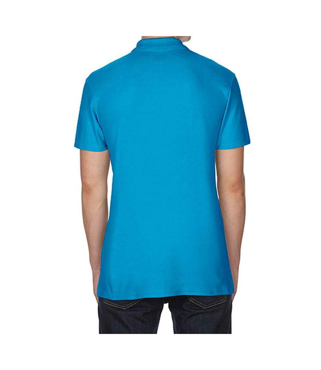 Polo manches courtes homme bleu saphir Gildan Gildan