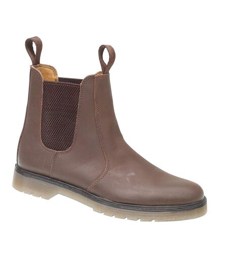 Amblers Chelmsford Leather Dealer Boot / Mens Boots (BROWN) - UTFS534
