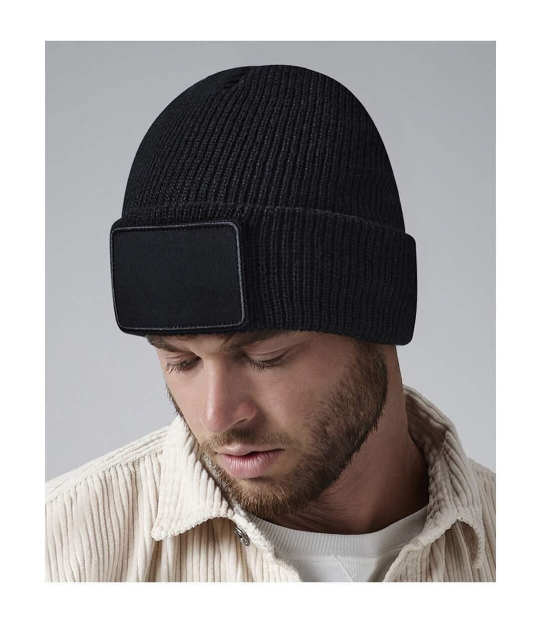 Bonnet adulte noir Beechfield-2