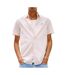 Chemisette rayures blanc/rose homme tommy hilfiger linen blend - l-1
