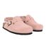 Childrens/kids Leather Mule Sandals Blush Pink Jack Wills-1