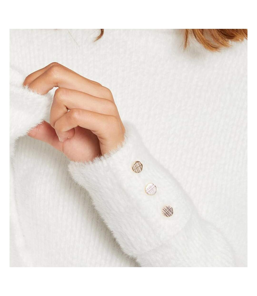 Pull blanc femme morgan morik-3