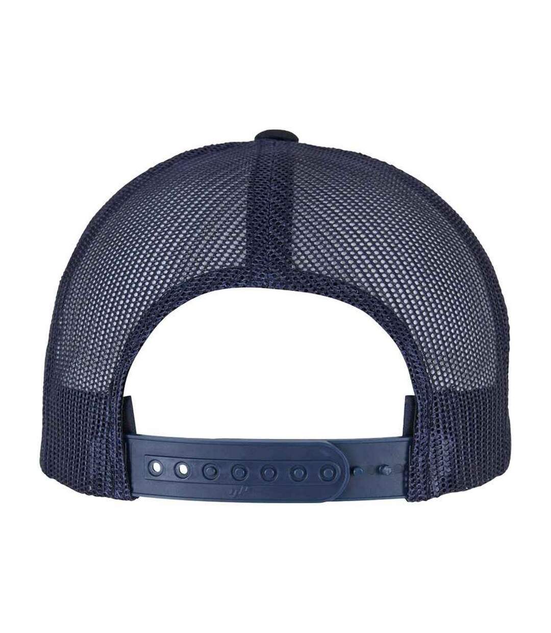 Casquette trucker bleu marine foncé / bleu marine Flexfit-2