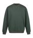 Regatta Mens Pro Crew Neck Sweatshirt (Dark Green)