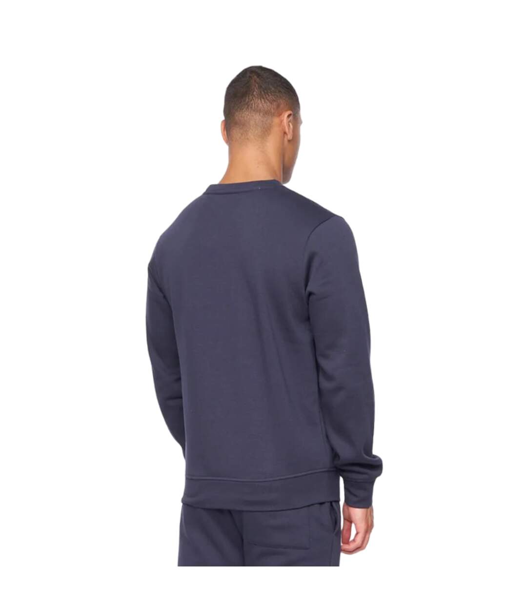 Mens Jennerkins Crew Neck Jumper Navy Duck And Cover-2