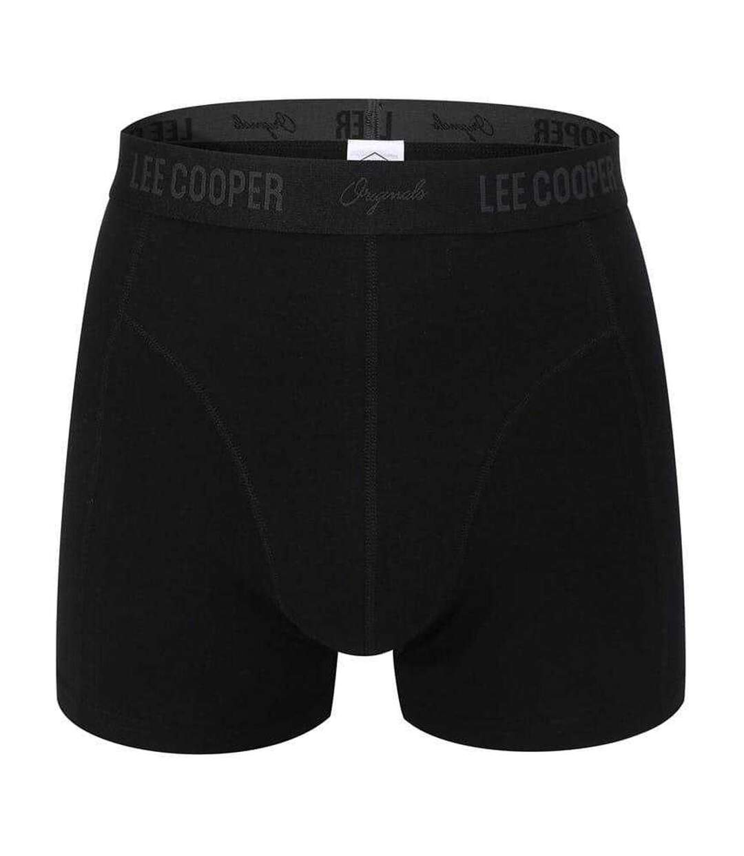 Pack Of 10  Mens Boxer Shorts  Black Lee Cooper-3