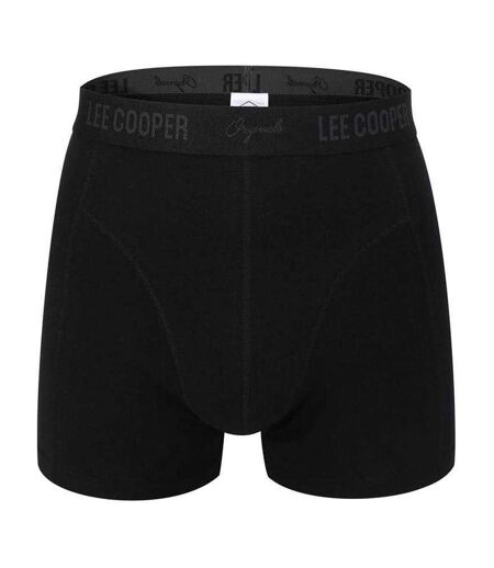 Pack Of 10  Mens Boxer Shorts  Black Lee Cooper