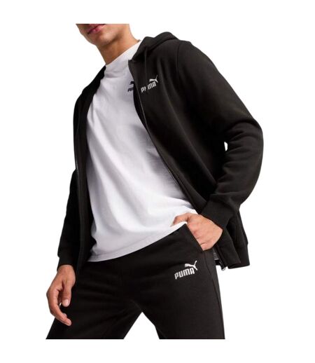 Pantalon De Jogging Style Logo Essential No.1 Homme Noir Puma