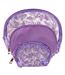 3 Piece Ladies Butterfly Print Cosmetic Bag Set Makeup Toiletry Travel Bags-5