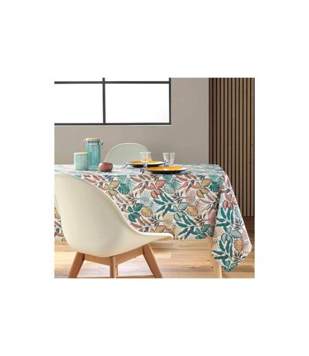 Nappe Antitache Imprimé Stylis 145x240cm Jaune