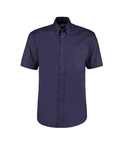 Chemise à manches courtes homme bleu marine foncé Kustom Kit