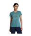 T-shirt Motif/style Imprimé Graphique Sloan Ridge Femme Bleu Sarcelle Columbia-4