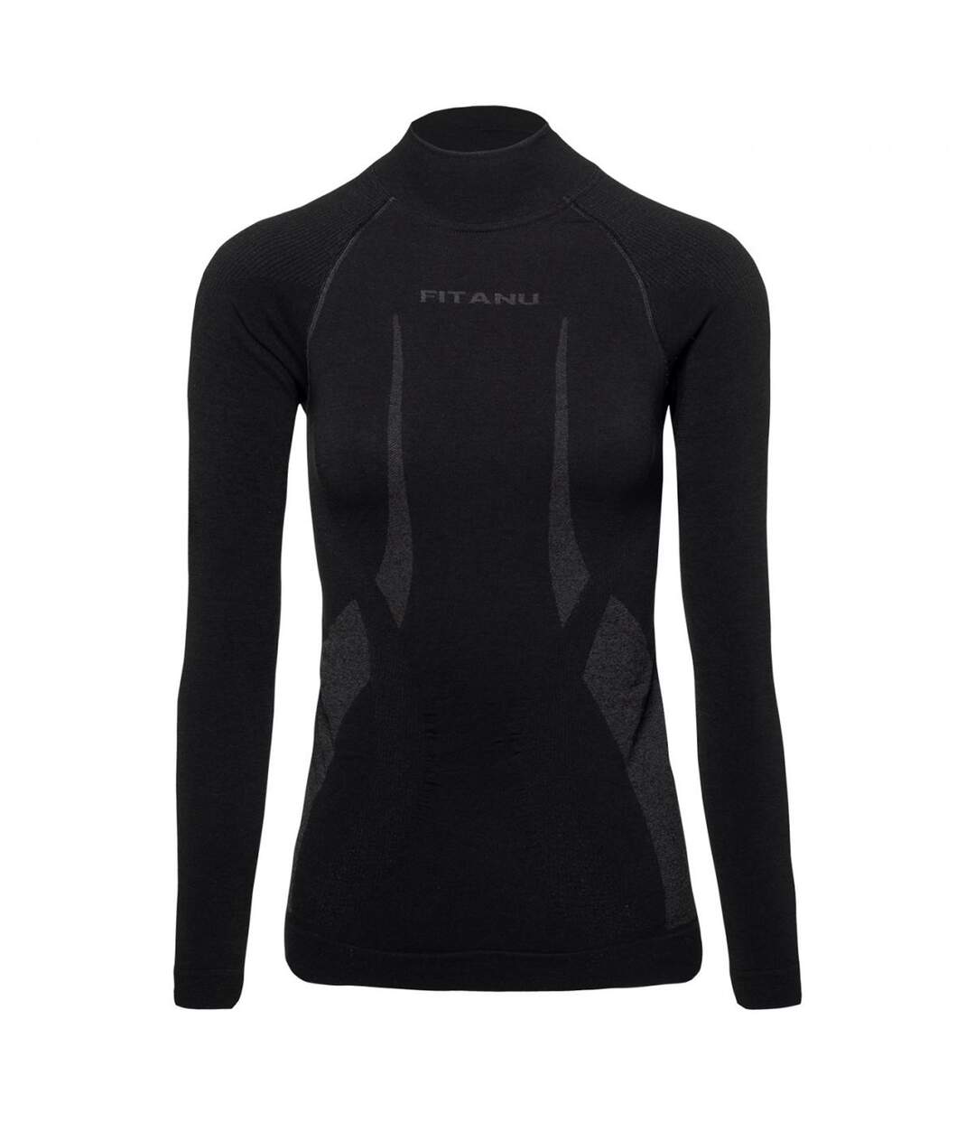 T-shirt Elder Femme Noir Fitanu-1