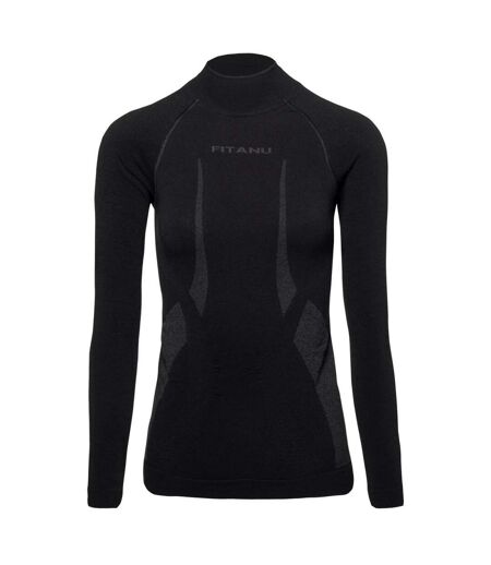 T-shirt Elder Femme Noir Fitanu