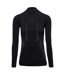 T-shirt Elder Femme Noir Fitanu-1