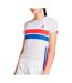 T-shirt de course blanc femme adidas adizero-1