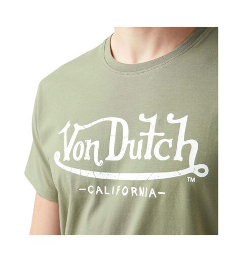 T-shirt homme col rond en coton First Vondutch