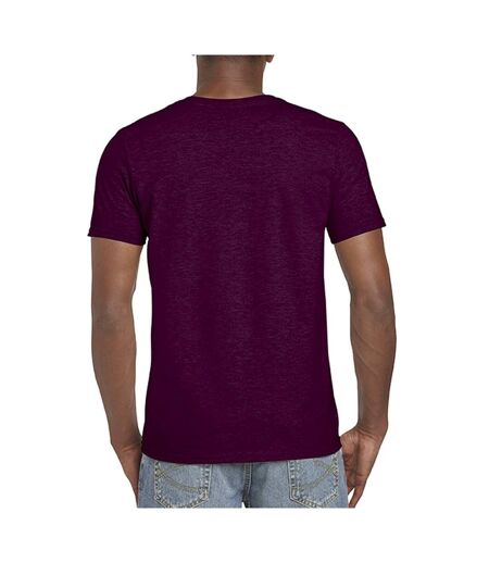 Gildan Mens Short Sleeve Soft-Style T-Shirt (Maroon) - UTRW3659