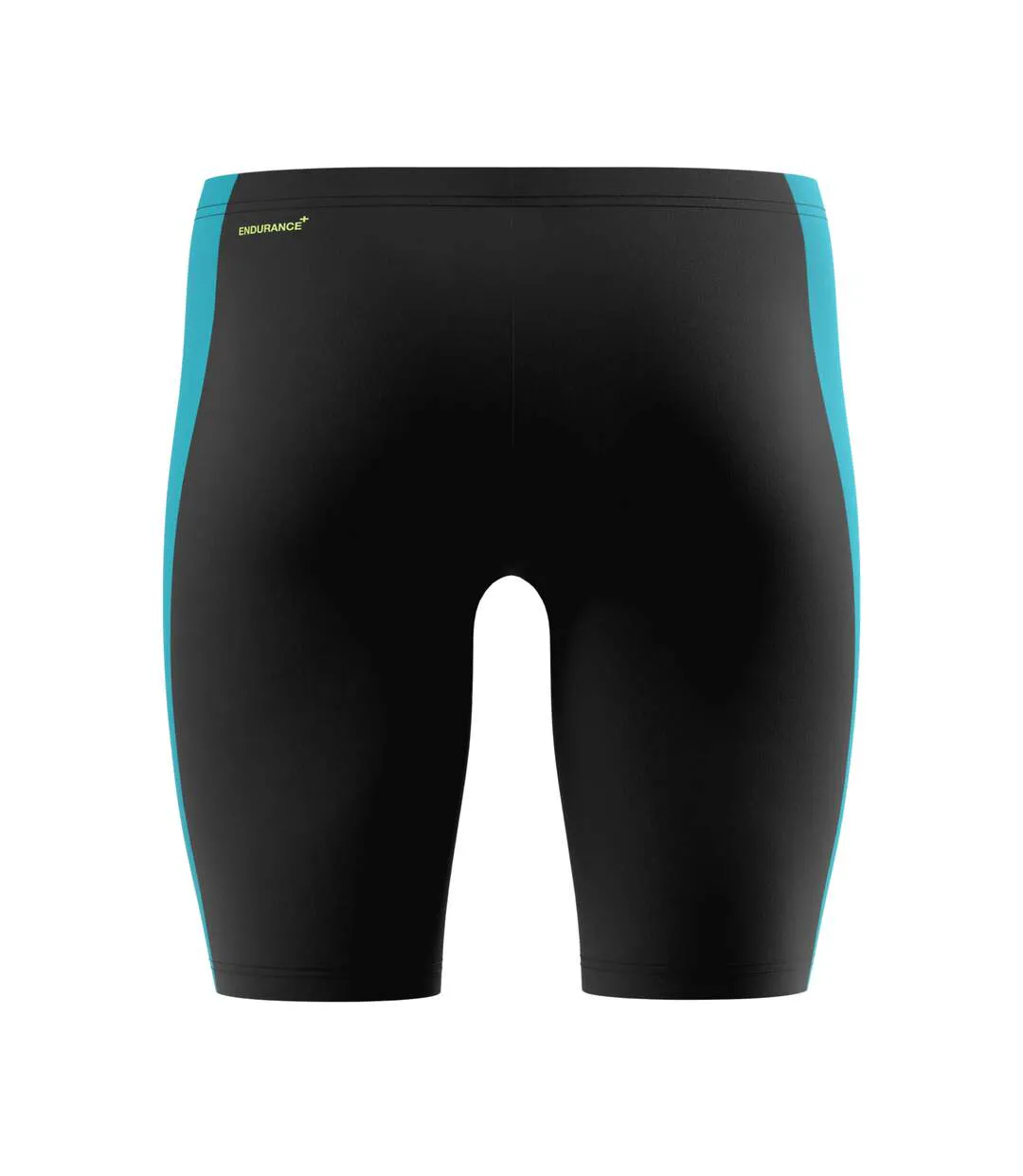 Mens Hyperboom Splice Colour Block Jammer Shorts Black Green Speedo-2