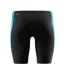 Mens Hyperboom Splice Colour Block Jammer Shorts Black Green Speedo-2
