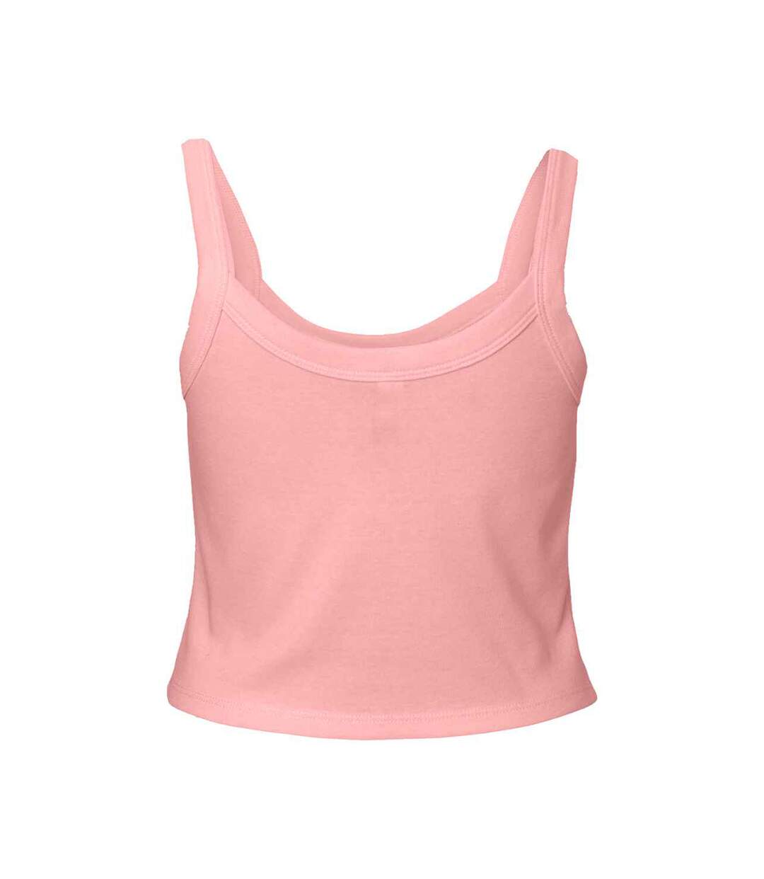 Débardeur femme rose uni Bella + Canvas