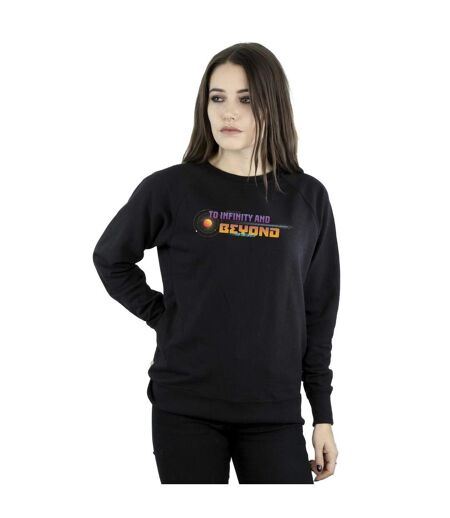 Disney - Sweat LIGHTYEAR INFINITY AND BEYOND TEXT - Femme (Noir) - UTBI25252