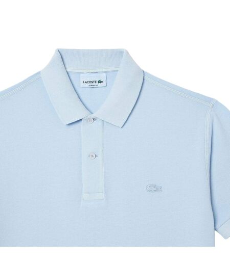 Unisex Adult Natural Dyed Classic Polo Shirt Blue Lacoste