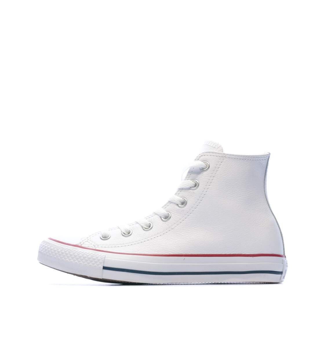 All Star Baskets cuir montantes blanches Homme/Femme Converse-2