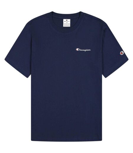 T-shirt Manches Courtes Homme Bleu Marine Champion