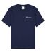 T-shirt Manches Courtes Homme Bleu Marine Champion-2