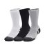 Lot de 3 paires de chaussettes blanches/grises/noires homme under armour performance tech-1