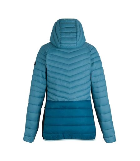 Doudoune Matelassée Leedre Femme Bleu Orage Bleu Marocain Noir Regatta