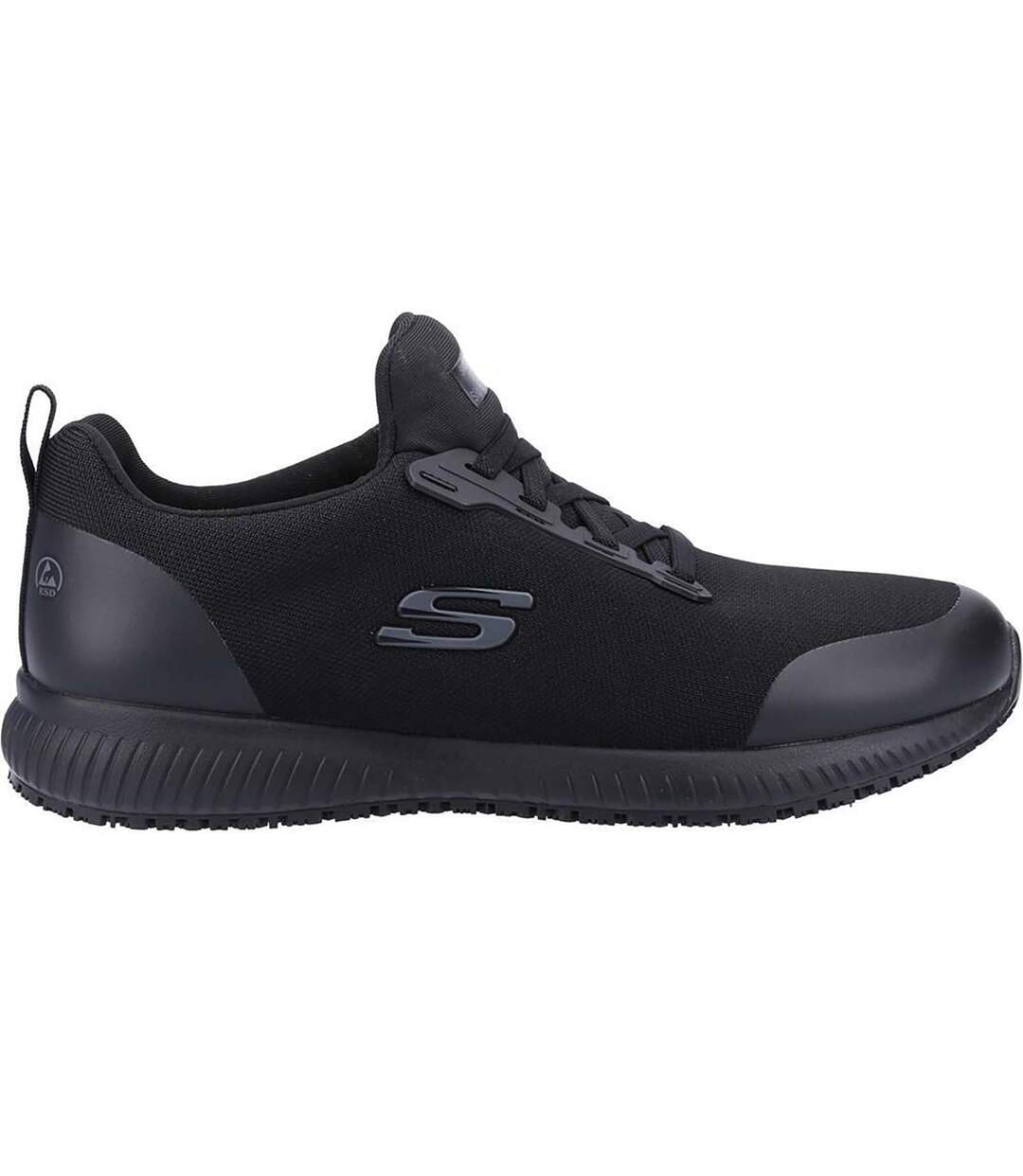 Mens squad sr myton occupational shoes black Skechers-3
