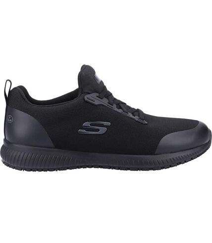 Mens squad sr myton occupational shoes black Skechers