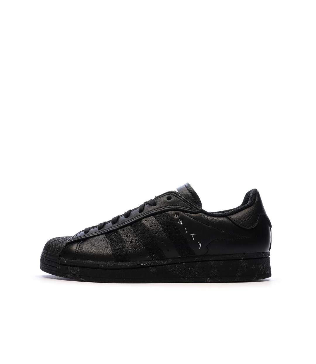 Baskets noires homme adidas superstar id8723-1
