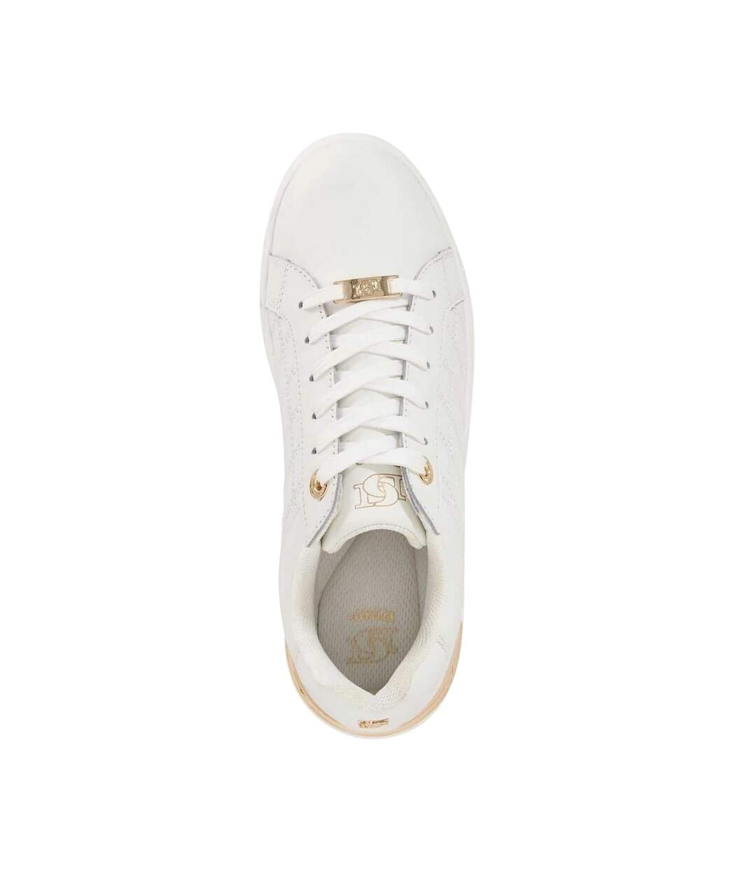 Baskets Elba Femme Blanc Dune London-4