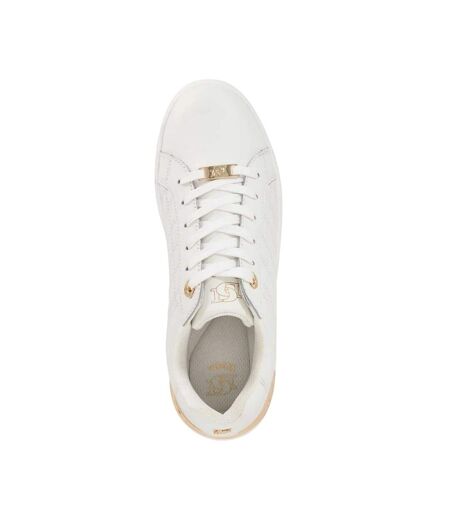 Baskets Elba Femme Blanc Dune London