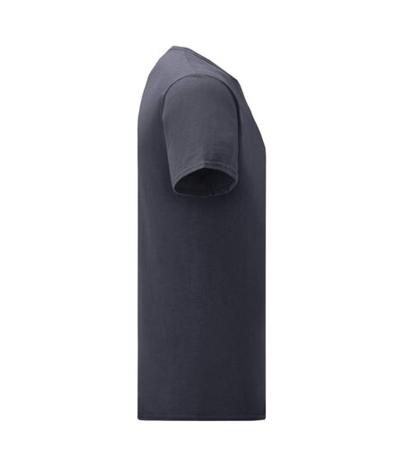 T-shirt Iconic Homme Bleu Marine Sombre Fruit Of The Loom
