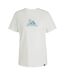 T-shirt Doodle Surf Femme Blanc Cassé Adidas-2