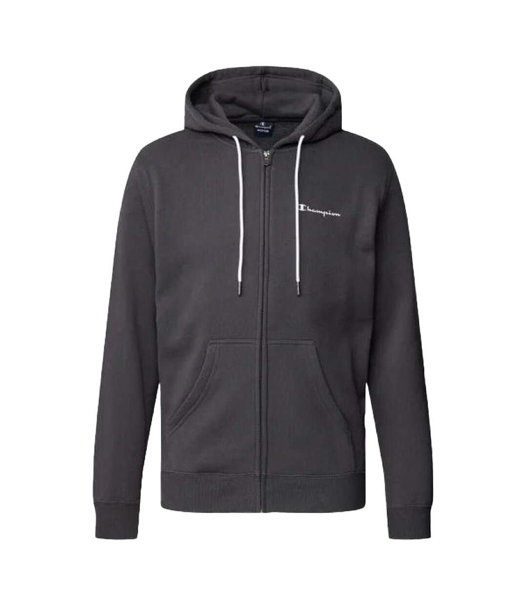 Veste À Capuche Motif/style Logo Homme Gris Champion-2