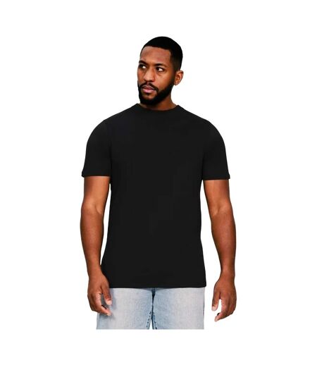 Unisex Adult Combed Ringspun Cotton Tall And Slim T-shirt Black Casual Classics