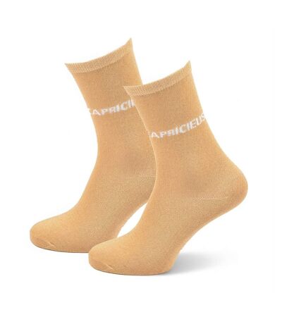 Chaussettes Femme Lurex Message Humoristique